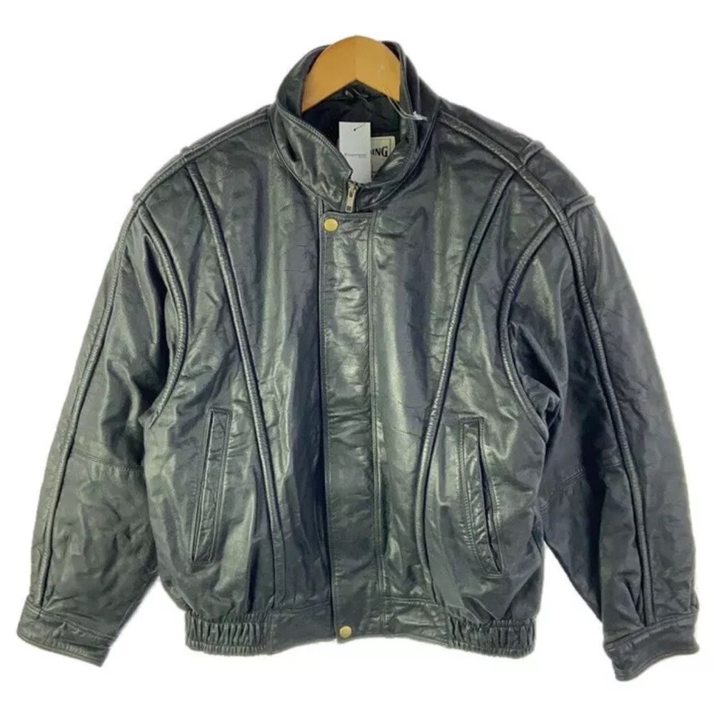 Genuine Black Leather Jacket